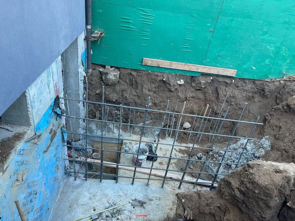 Foundation and concrete work by Shaara Contracting Inc